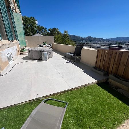 Maisons Detente Jardin, Terrasse Vue Mer Et Spa Marselha Exterior foto