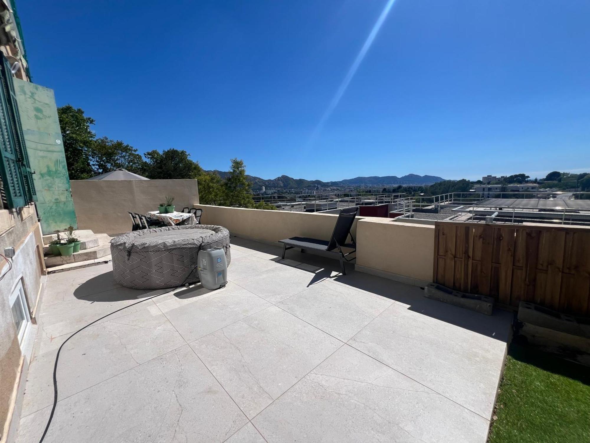 Maisons Detente Jardin, Terrasse Vue Mer Et Spa Marselha Exterior foto