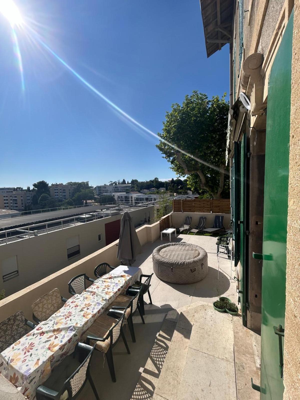 Maisons Detente Jardin, Terrasse Vue Mer Et Spa Marselha Exterior foto